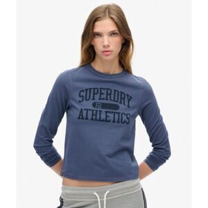 SUPERDRY Athletics Slim Fit Long‎ Sleeve Navy Sz 6